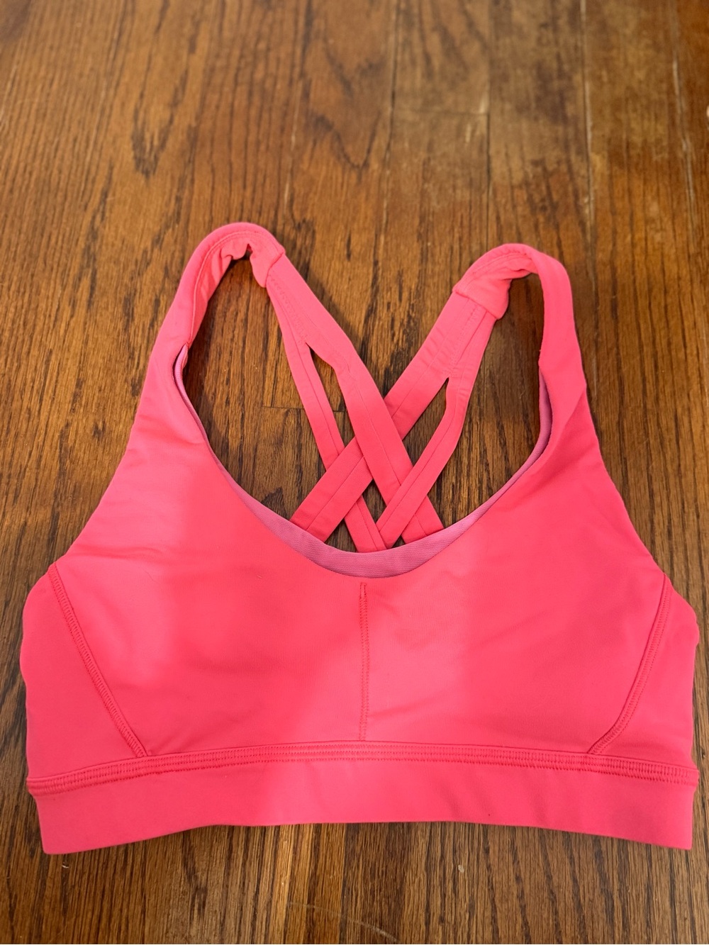 lululemon athletica Strappy Coral Sports Bra
